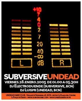 ...Subversive @ Undead...